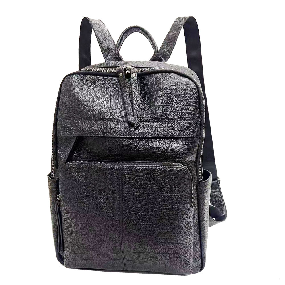 Leather Work Rucksack Mens - Ransel Perjalanan Kulit Asli Pria Ukuran