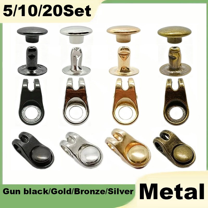 Rivet Setter Tool - 5/10/20 Set Pengait Tali Sepatu dengan