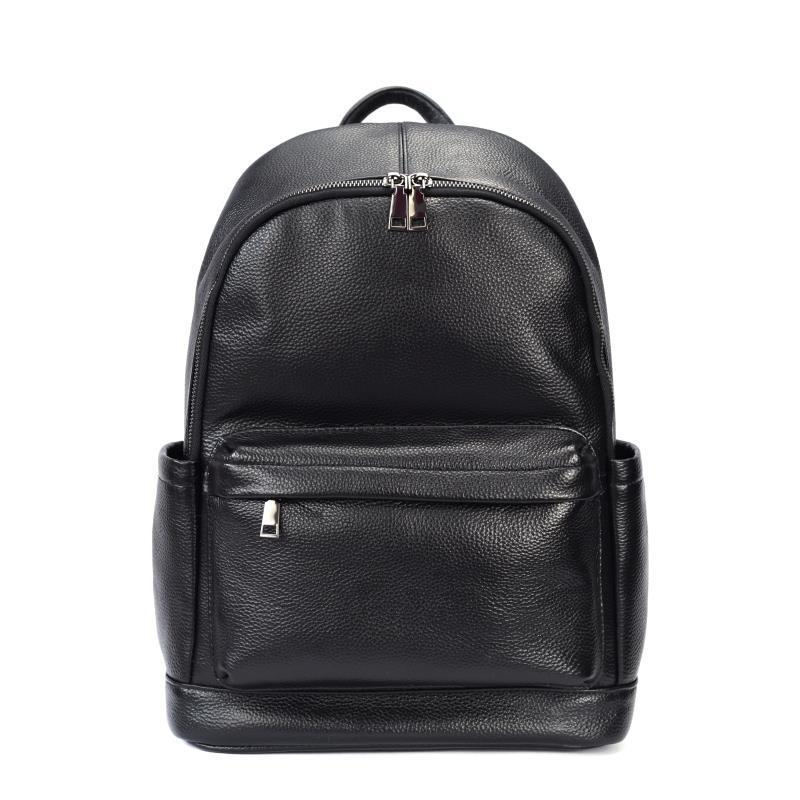 Leather Work Rucksack Mens - Ransel Perjalanan Kulit Asli Pria, Tas
