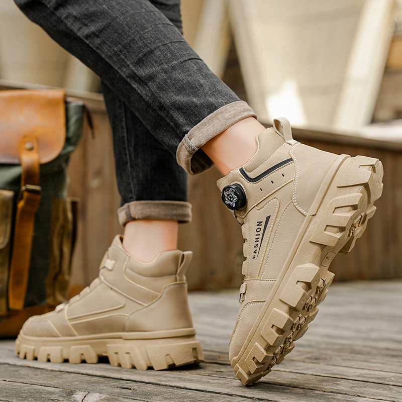 Sepatu Boots Pria 2025 Kasual  - Leatherwork Designs ulasan dan harga